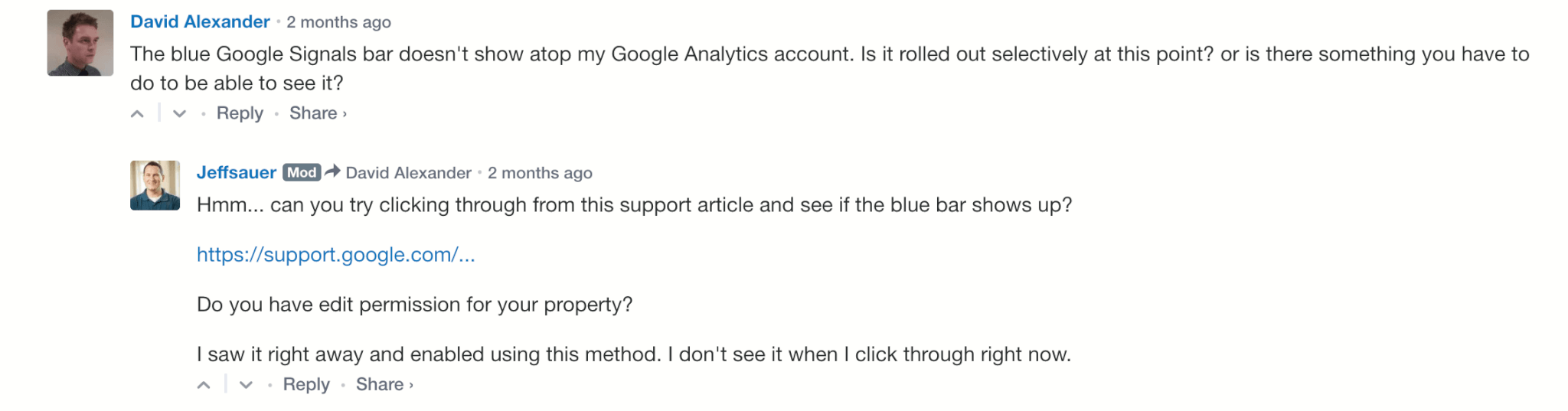 How do you set up Google Signals
